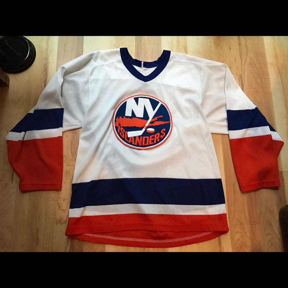 Vintage 90s NY Islanders Jersey  made in the USA!